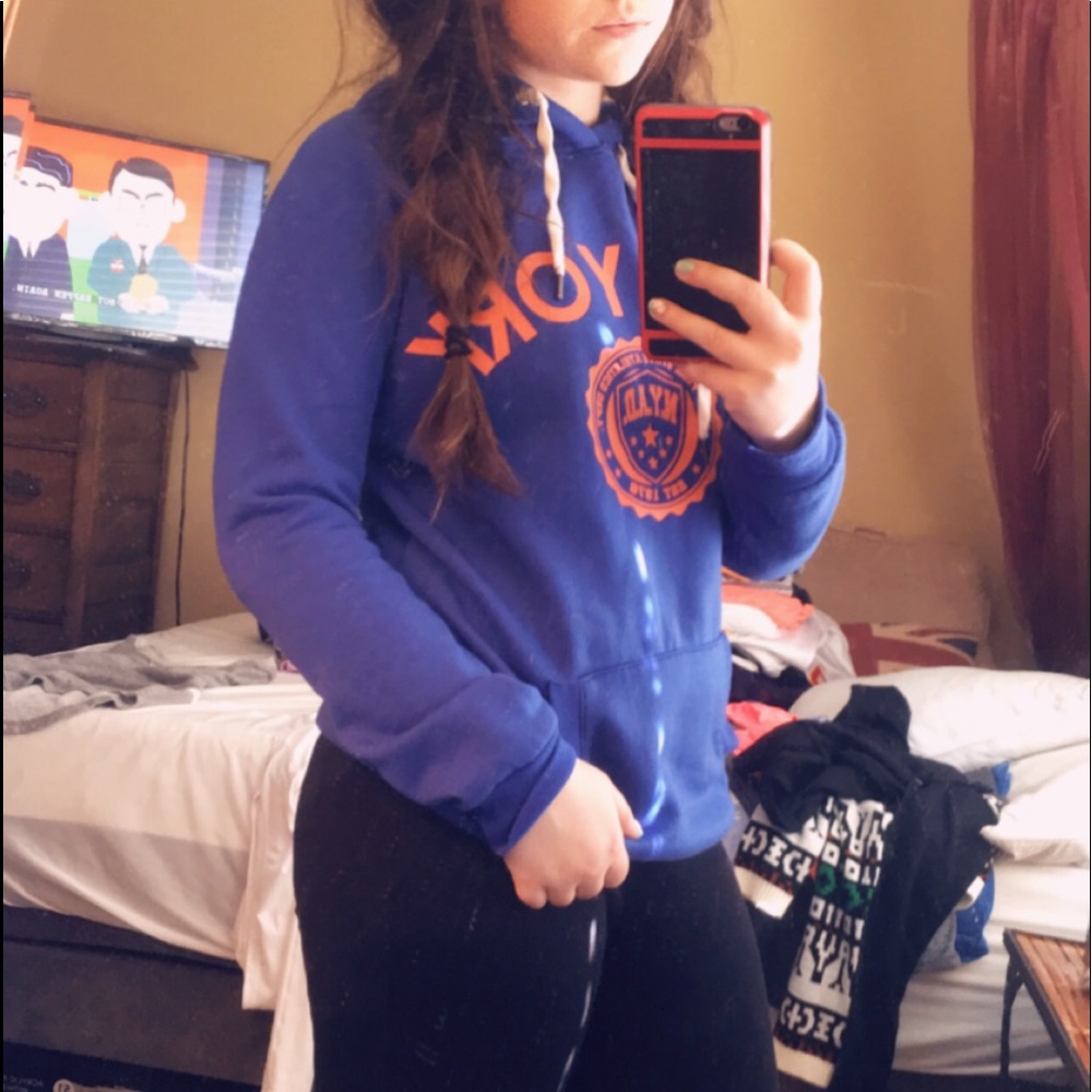 Blue & Orange NEW YORK Sweatshirt